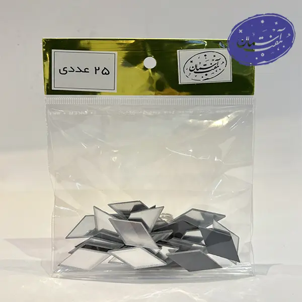 لوزی 25 تایی آینه لیپان آرت طرح لوزی